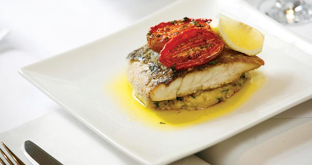 Crown Hotel Restaurant Fish Tomato Mash Crown Hotel Restauran Fish Tomato Mash