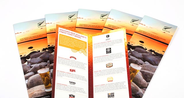 NZ Craft Brewers Tasting Guide Inside Detail