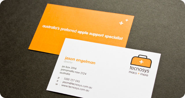 Tecnosys Business Cards Tecnosys Business Cards