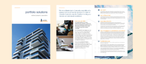Portfolio Solutions Brochure Design