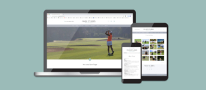 Paige Stubbs Golf Website Design