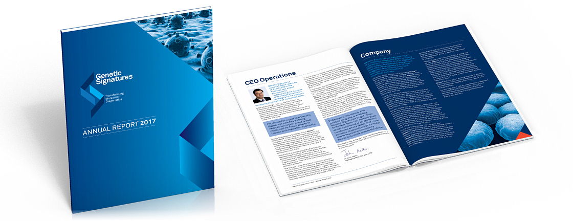 Genetic Signatures Annual Report Brochure