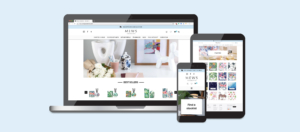 Mews Collective Website Design Home page